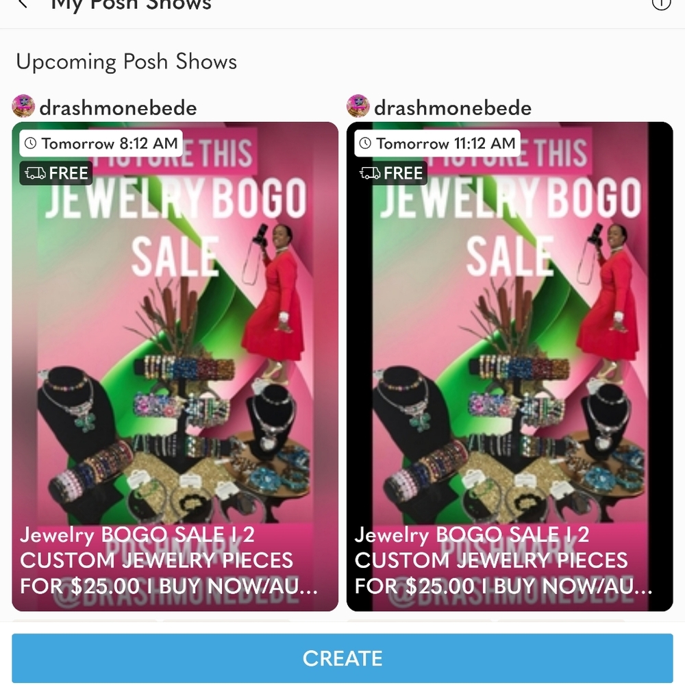 LIKE 💚 SHOW NOTIFICATIONS I LIVE, SILENT AUCTIONS, POPUP & BRAND SHOWS